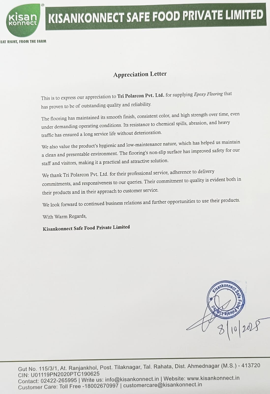 Kisanconnect Safe Food Pvt LTD.jpeg